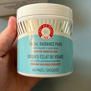 New/sealed First aid beauty facial radiance pads - 60 count